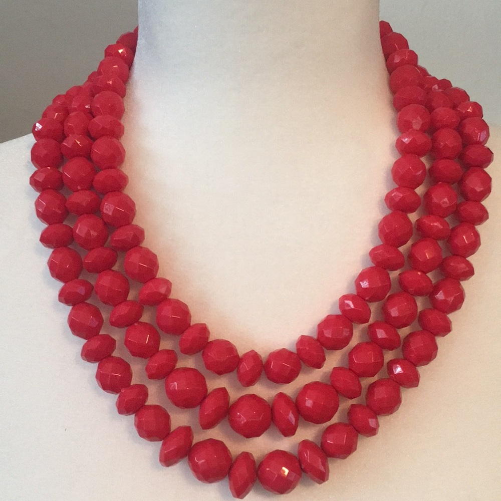Ruby Red necklace